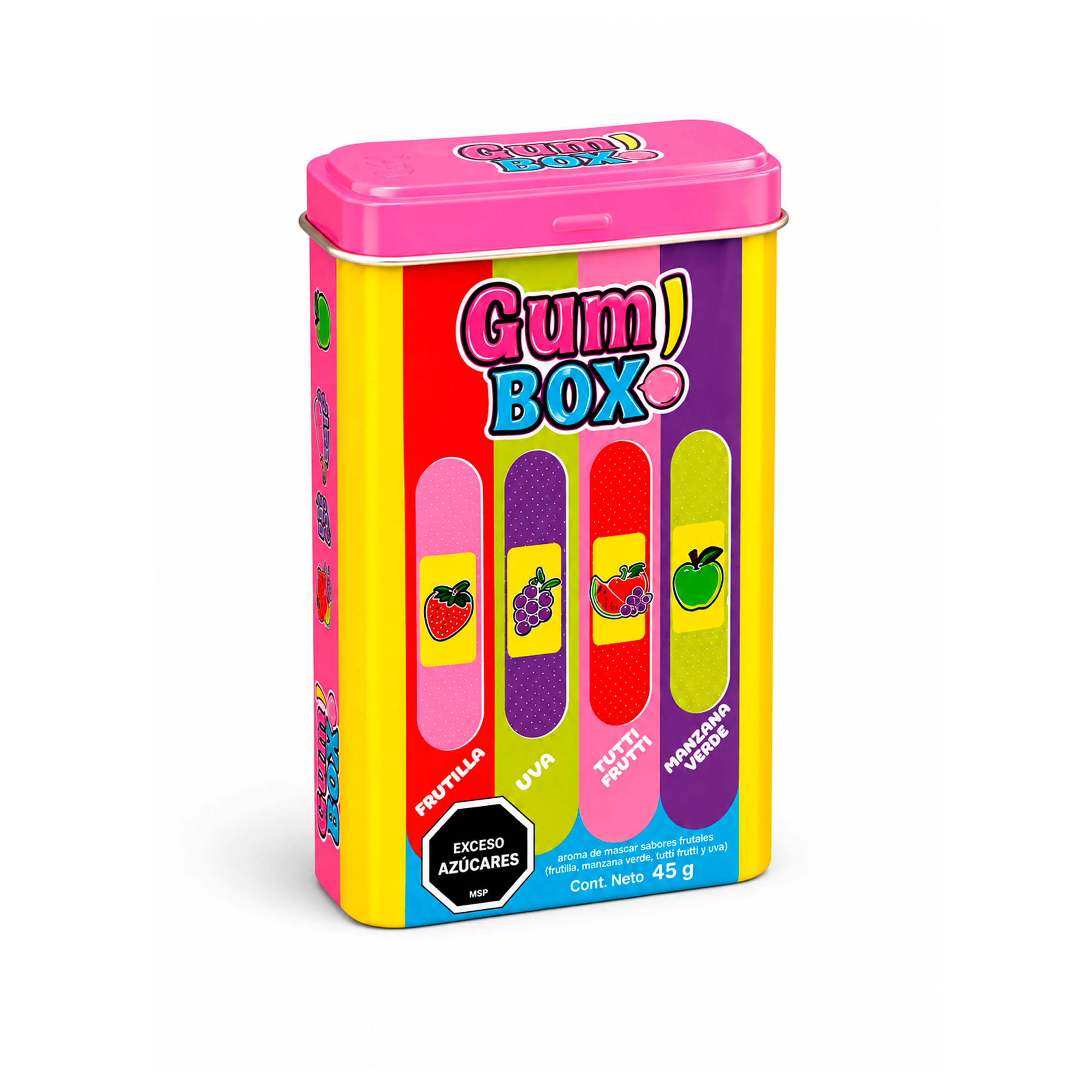 GUM BOX CHICLE EN LATA 45 G